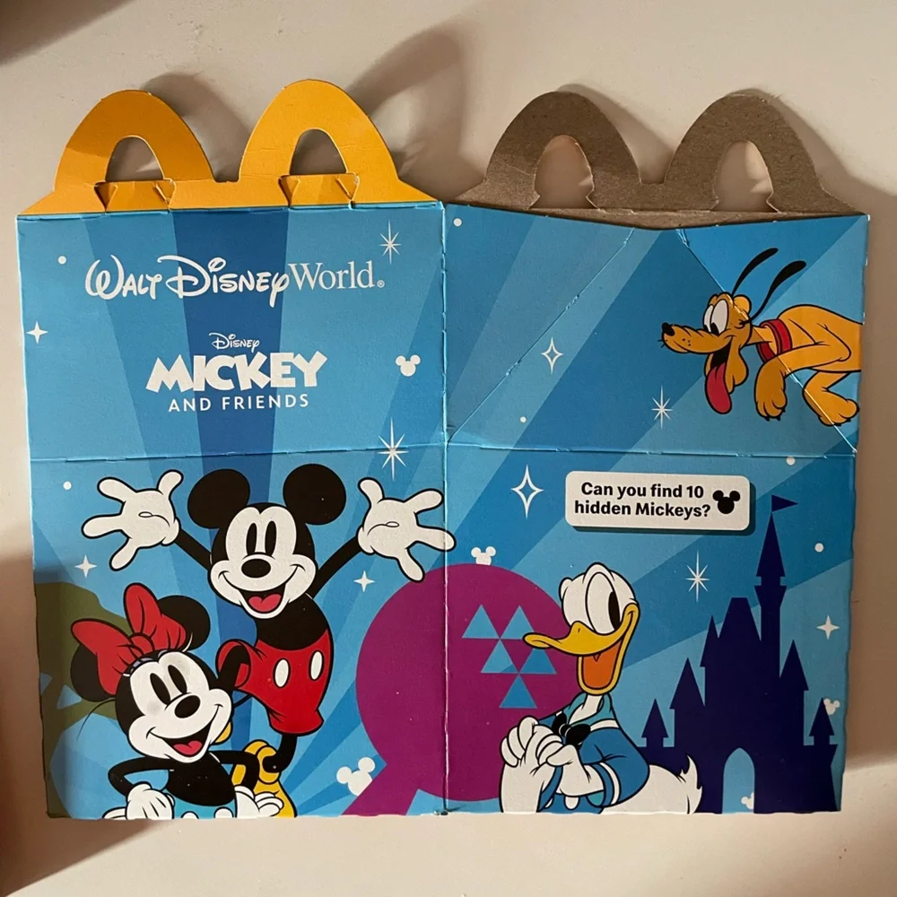 Mickey Mouse and Friends Walt Disney World GO MICKEY McDonald's Playing Cards